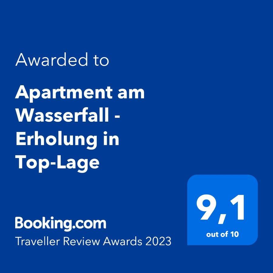 Apartment Am Wasserfall Mit Sauna & Top-Lage เฟลด์แบร์ก ภายนอก รูปภาพ
